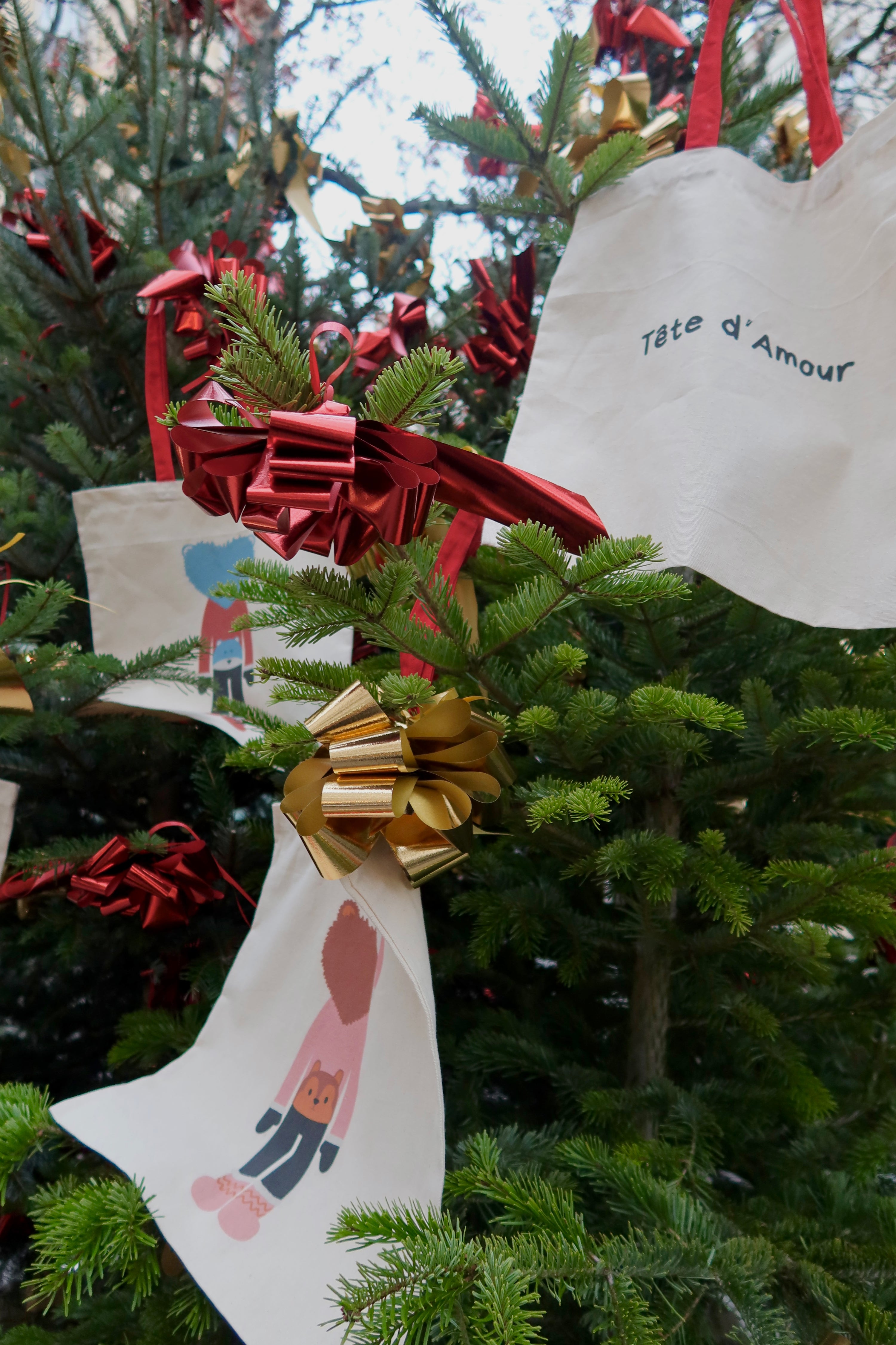 Tête Bag christmas #1